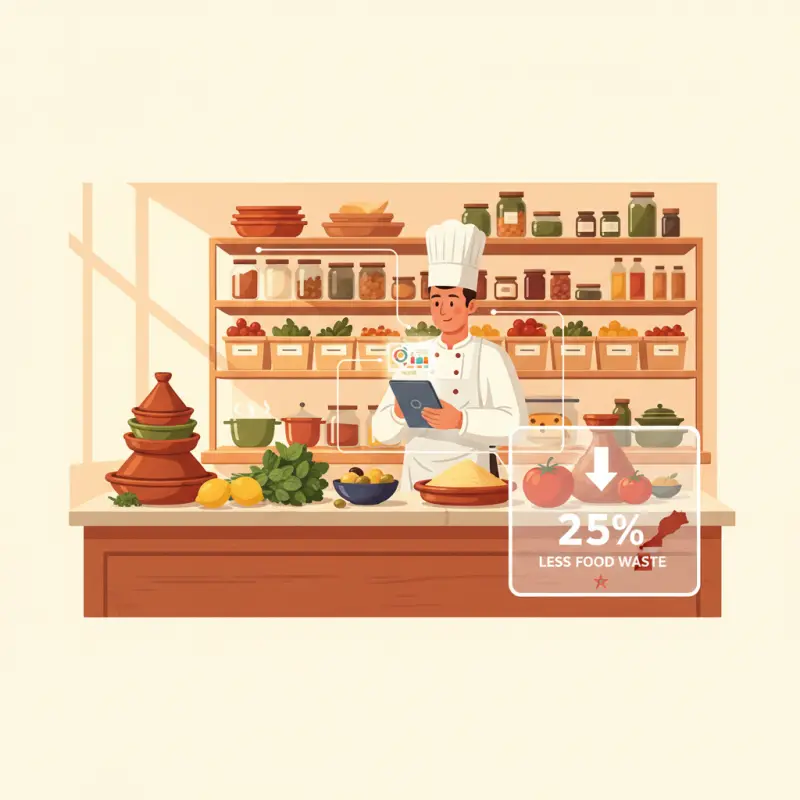 Restaurant Inventory App: Cut Food Waste by 25% in Morocco