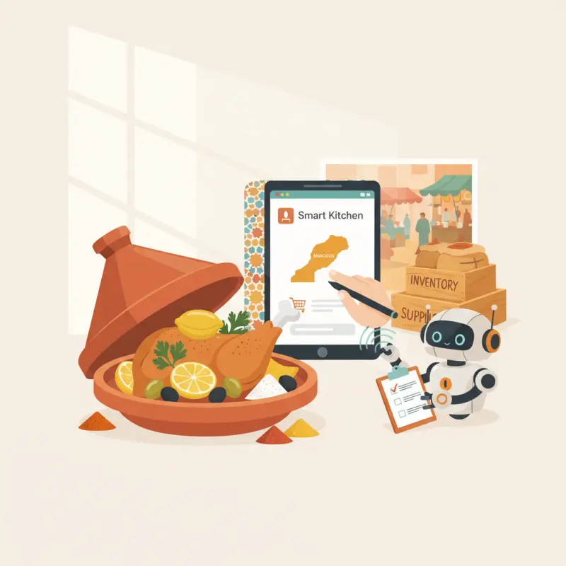 Restaurant Inventory Management & Purchasing Software for Morocco