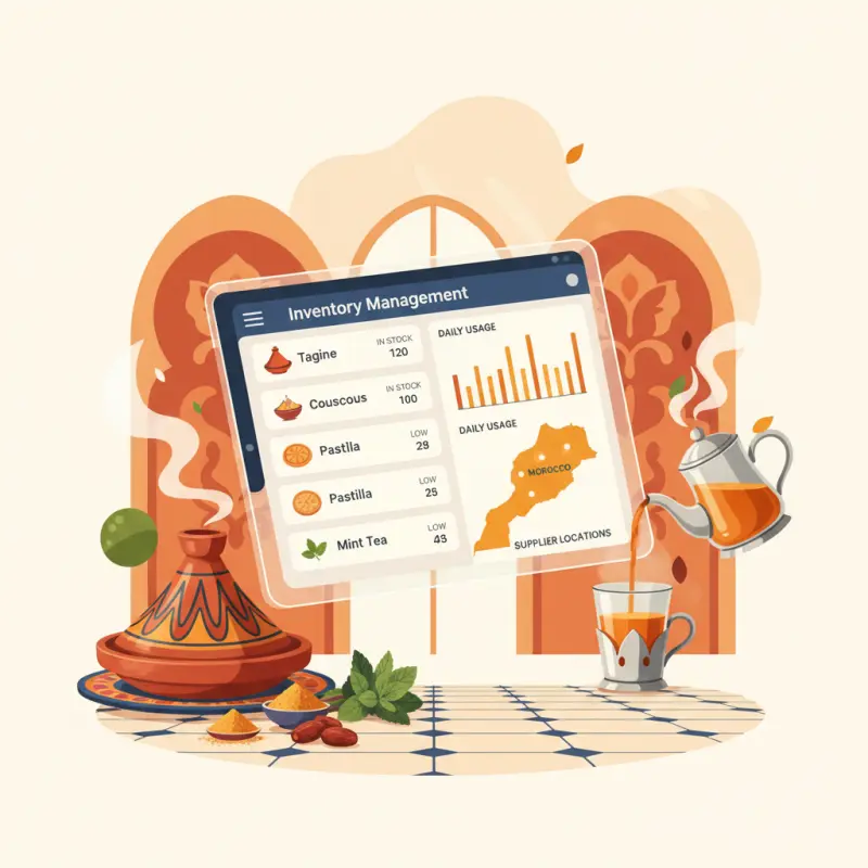 Food Industry Inventory Management Software for Moroccan Restaurants