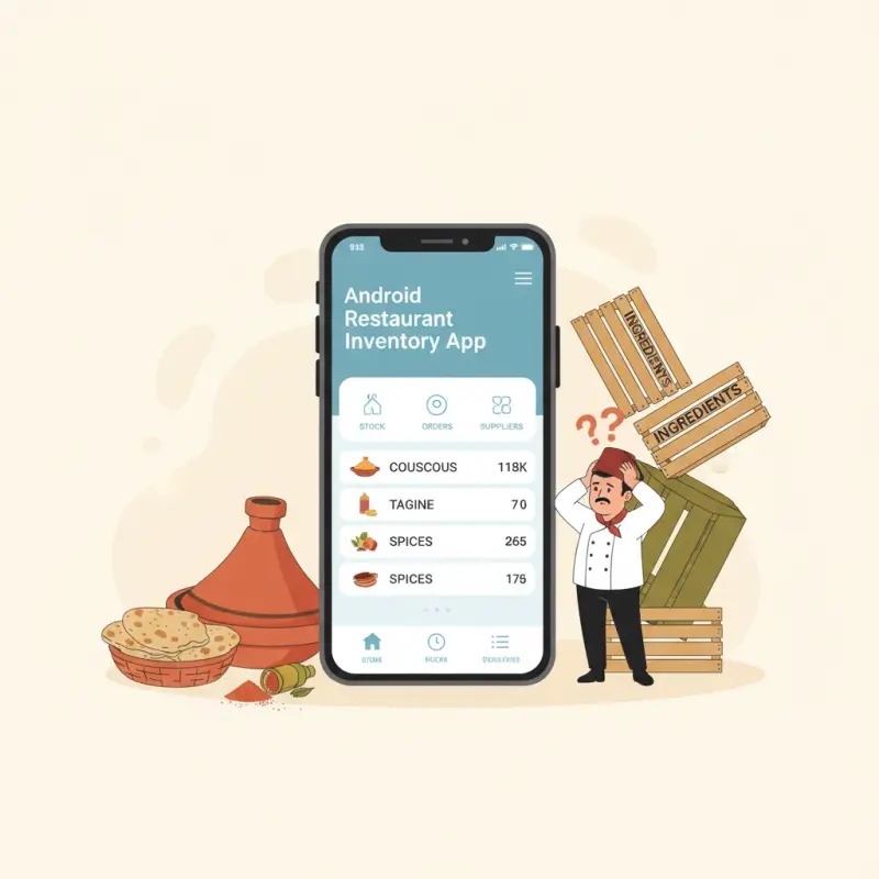 Android Restaurant Inventory App: Why Most Morocco Restaurants Fail