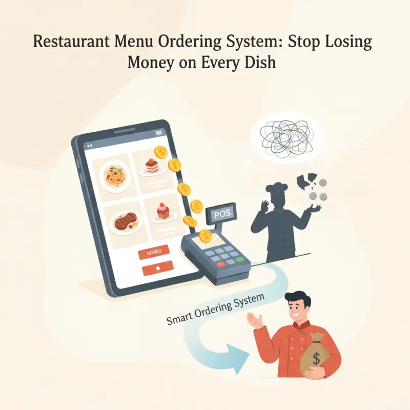 Restaurant Menu Ordering System: Stop Losing Money on Every Dish