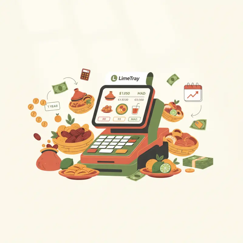 LimeTray POS Pricing: Real First-Year Costs for Moroccan Restaurants