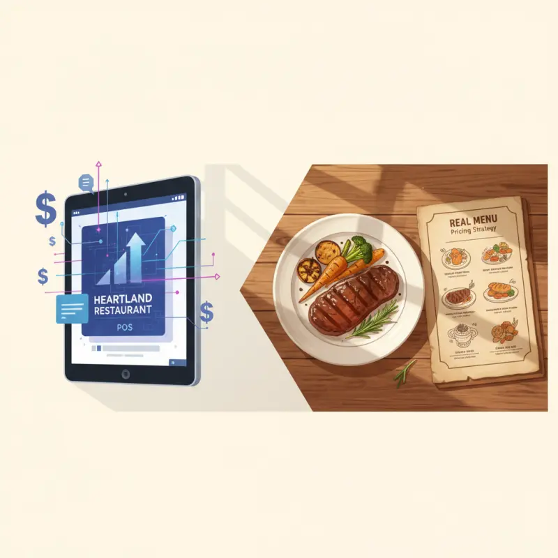 Heartland Restaurant POS Pricing vs Real Menu Pricing Strategy