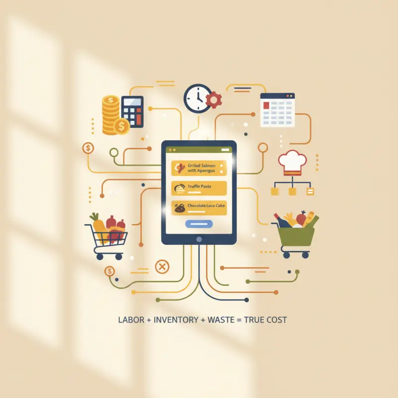 Food Menu Management System: Real Cost Formulas Beyond Basic Software