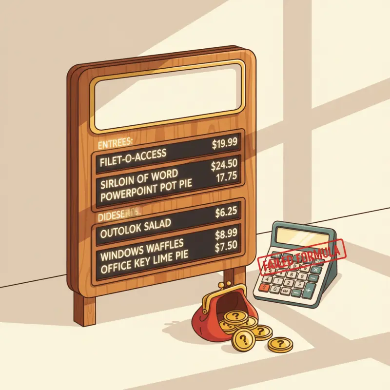 Classic Menu for Office 2016: Why Your Old Pricing Formula Fails