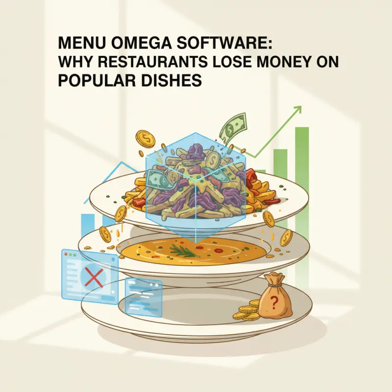 Menu Omega Software: Why Restaurants Lose Money on Popular Dishes