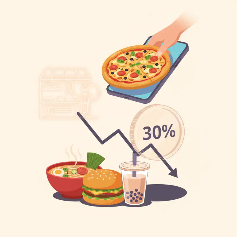 Online Food Ordering Platforms: The Hidden 30% Commission Cost Crisis
