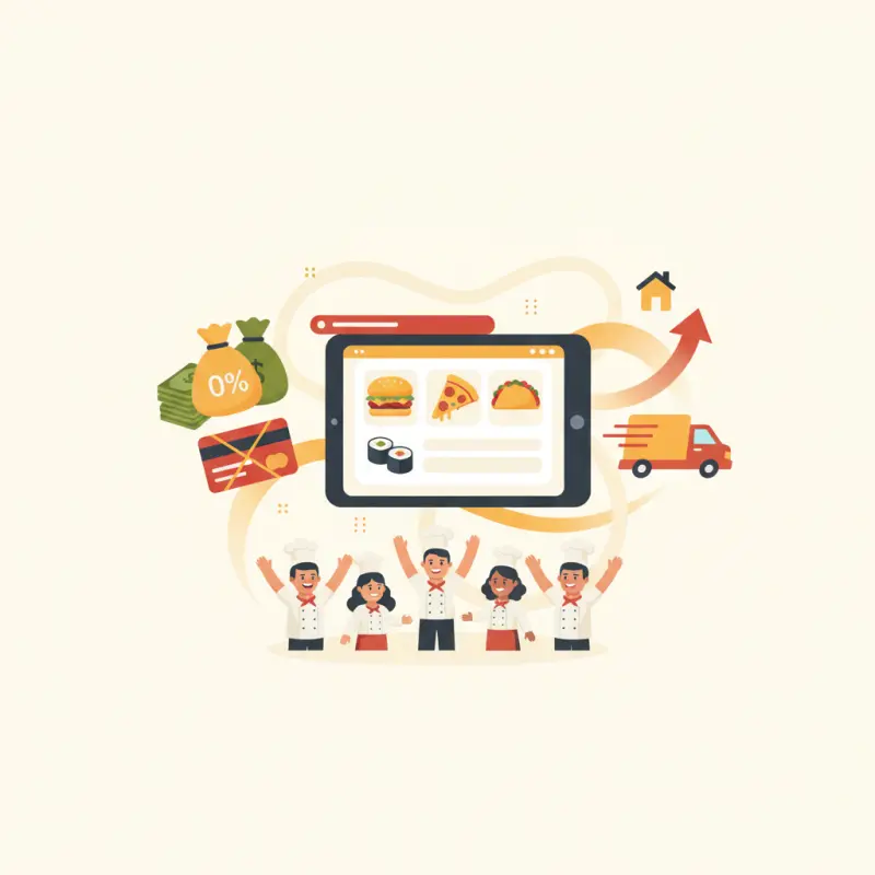 Best Online Ordering System: Zero Commission Restaurant Platform