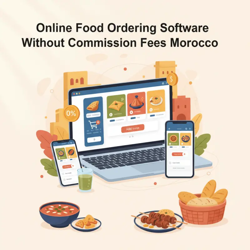Online Food Ordering Software Without Commission Fees Morocco
