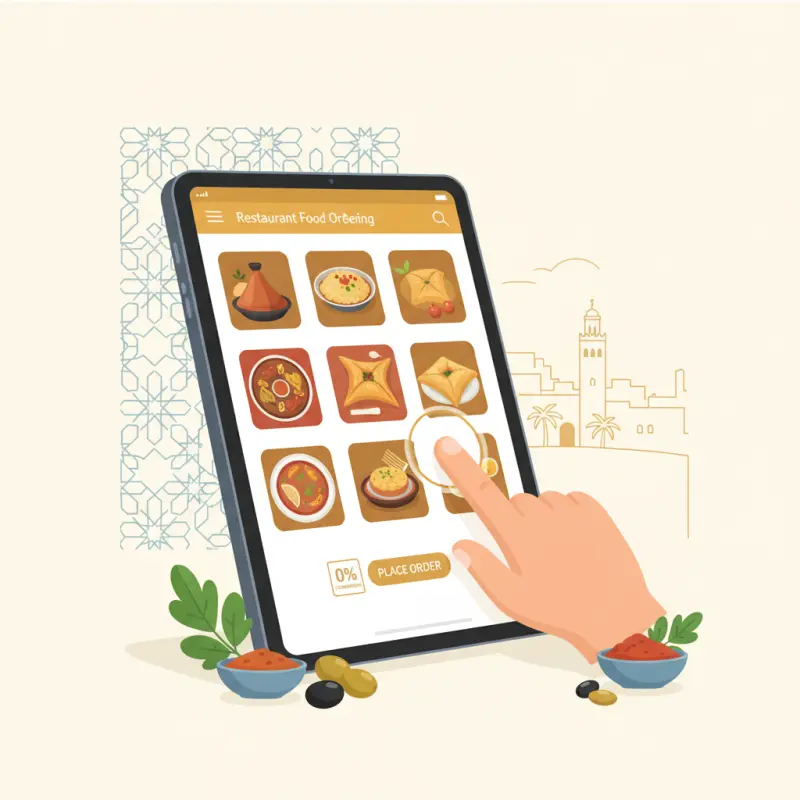 Restaurant Food Ordering System Guide: Zero-Commission Platforms in Morocco