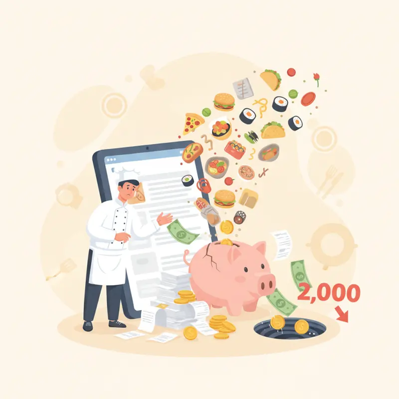 Food Order Management System Costs: Why Restaurants Lose 2,000 MAD Monthly