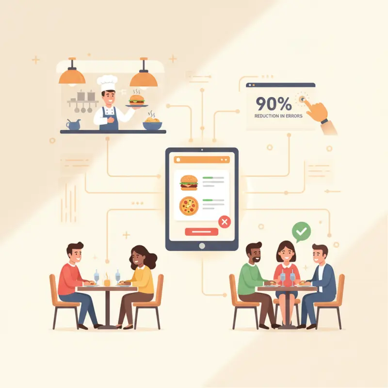 Automated Ordering System for Restaurants: Cut Errors by 90%