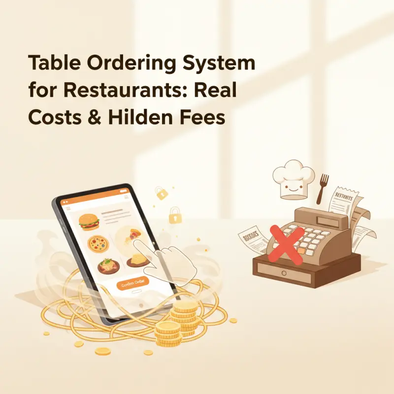 Table Ordering System for Restaurants: Real Costs & Hidden Fees