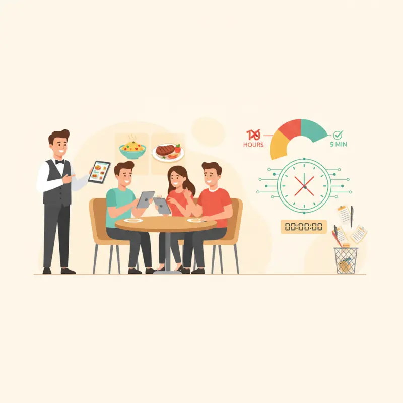 Table Ordering System: Stop Wasting 10 Hours Daily on Order Taking