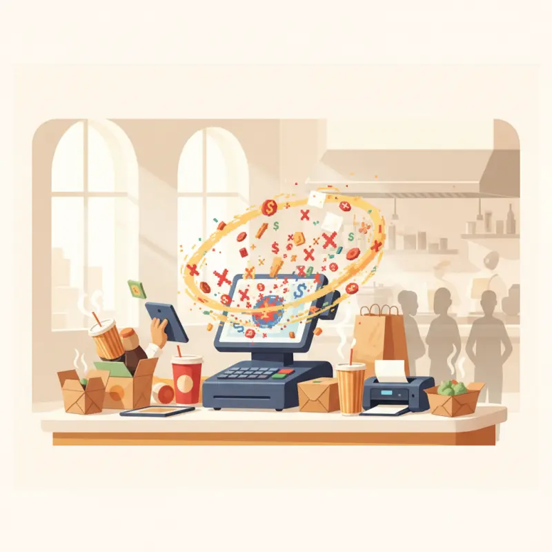 Why Your Takeaway POS System Kills Profit During Rush Hour