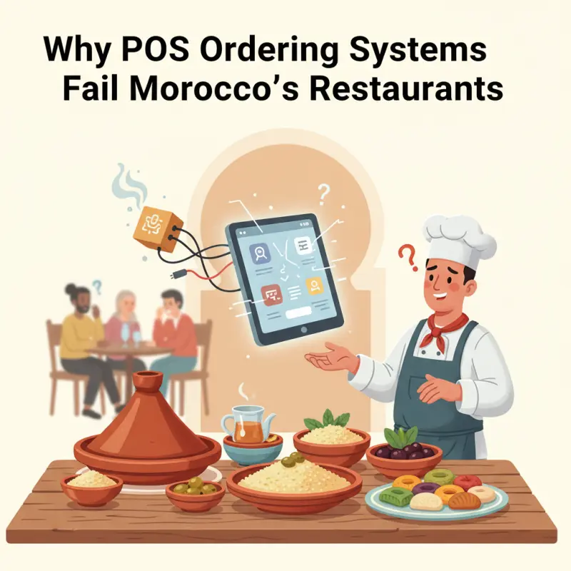 Why POS Ordering Systems Fail Morocco's Restaurants